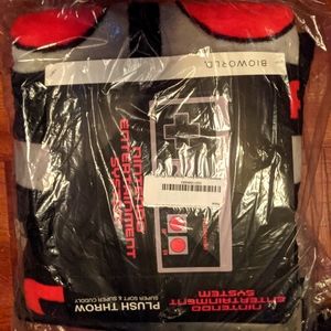 Nintendo plush throw